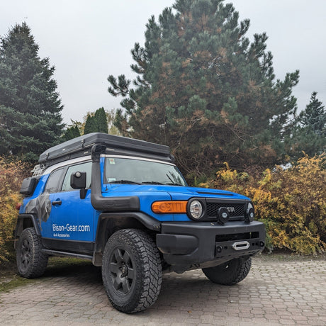 Seilwinden-Stoßstange - FJ Cruiser-7-Bison Gear