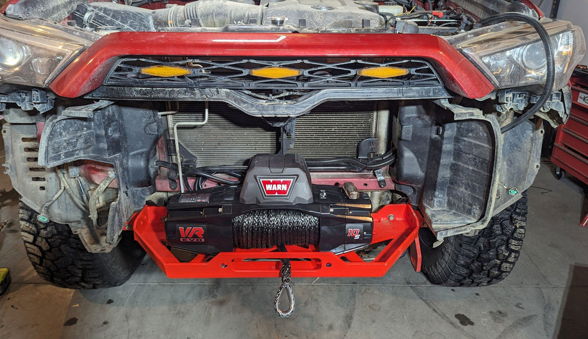Seilwindenhalterung - TOYOTA 4Runner 5. Gen-5-Bison Gear